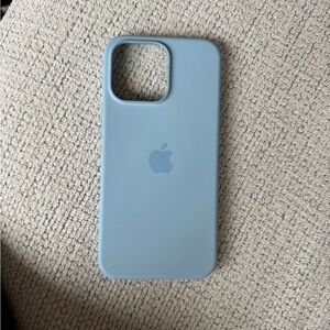 Apple Blue Silicone Case for iPhone